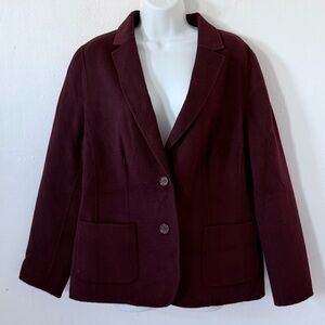 Talbots Wool blended Double Faced Plush Blazer/Jacket